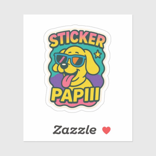 Sticker Papiii (Feuille)