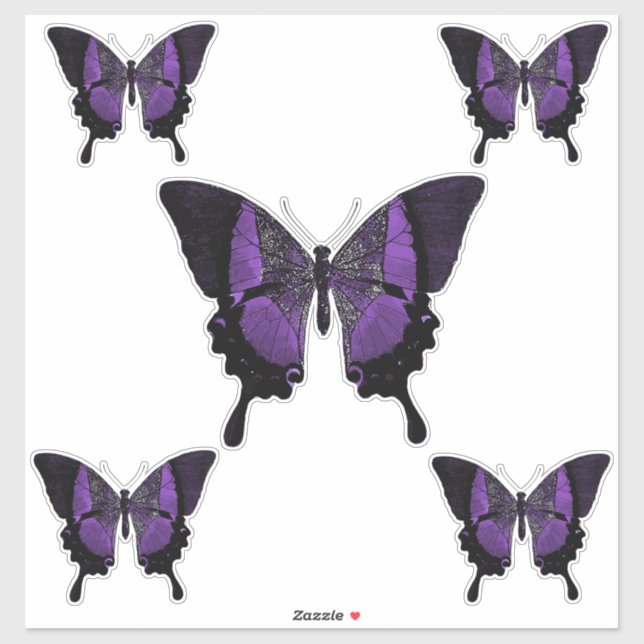 Sticker Papillon (Feuille)