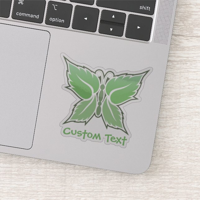 Sticker Papillon à menthe (Détail)