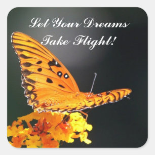 Sticker papillon "Dreams"