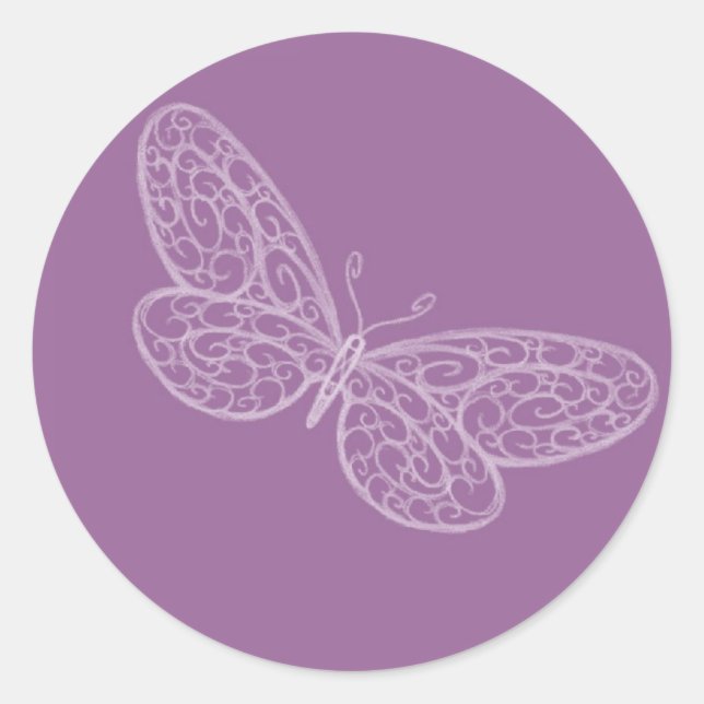 Sticker papillon Filigree (Devant)