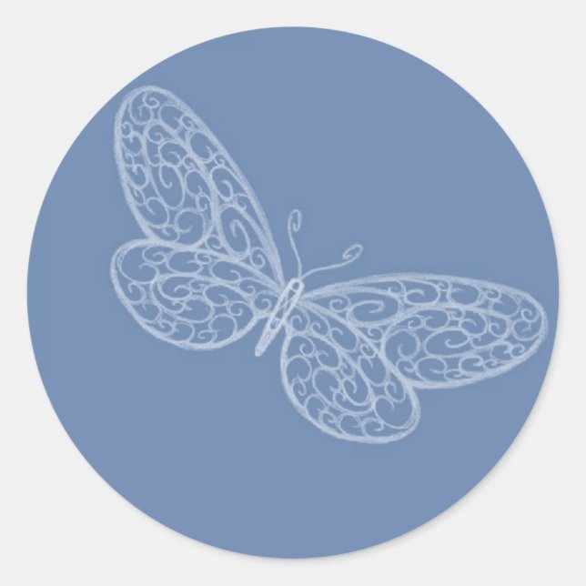 Sticker papillon Filigree (Devant)