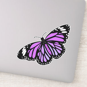 Sticker Papillon pourpre