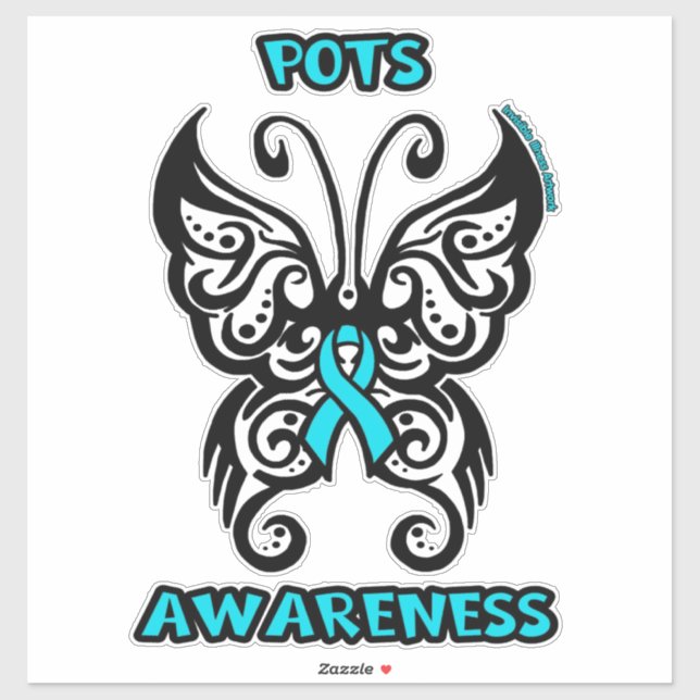 Sticker Papillon/Tribal...POTS (Feuille)