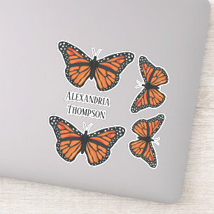 Sticker Papillons Monarques simples modernes Insectes de j
