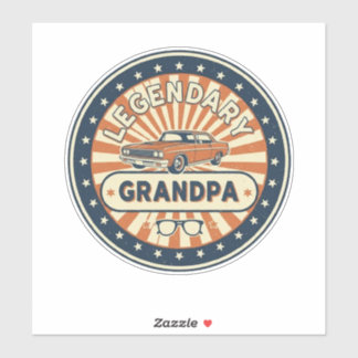 Sticker papy légendaire
