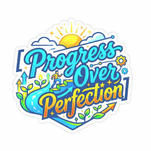 Sticker Par Enseignant Motivationnel   Progrès Plutôt que 