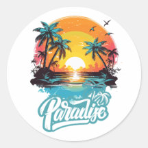 Sticker Paradise Hawaii
