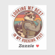 Paraître à mon meilleur dans mon gilet de rucking