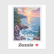 Parc national d'Acadia | Maine Peinture Art de voy
