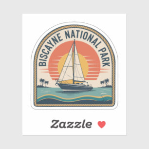 Sticker Parc national de Biscayne : aventure dans les Keys