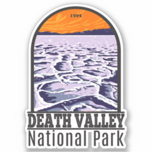 Sticker Parc national de Death Valley Vintage