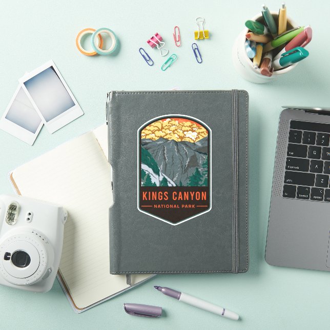 Sticker Parc national de Kings Canyon (Couverture iPad)