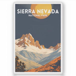 Sticker Parc national de la Sierra Nevada