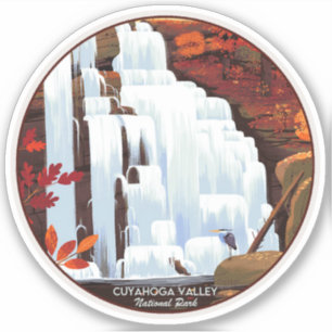 Sticker Parc national de la vallée de Cuyahoga
