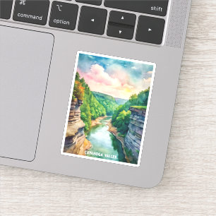 Sticker Parc national de la vallée de Cuyahoga Peinture aq