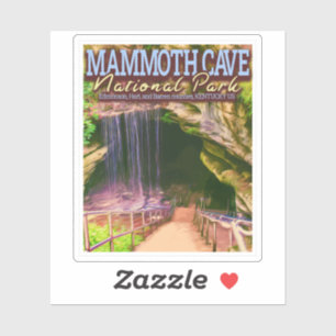 STICKER PARC NATIONAL DE MAMMOTH CAVE - KENTUCKY US