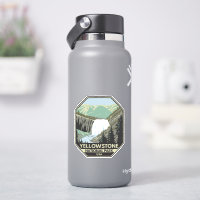 Parc national de Yellowstone Gibbon Falls Vintage