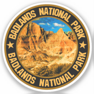 Sticker Parc national des Badlands