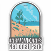 Parc national des dunes d'Indiana Vintage