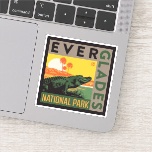 Sticker Parc national des Everglades   Floride