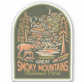 Sticker Parc national des Great Smoky Mountains