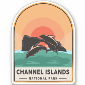 Sticker Parc national des îles Channel