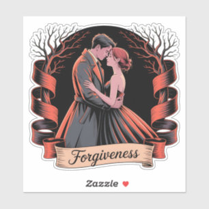Sticker Pardon Imaginaire Romance Graphique