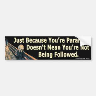 Sticker pare-chocs
