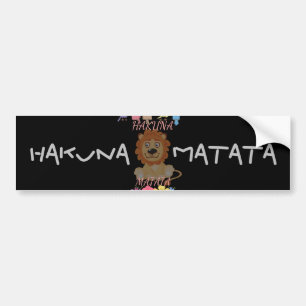 Sticker pare-chocs