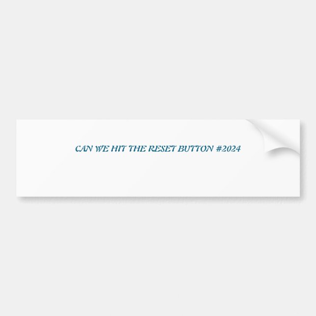 Sticker pare-chocs (Devant)