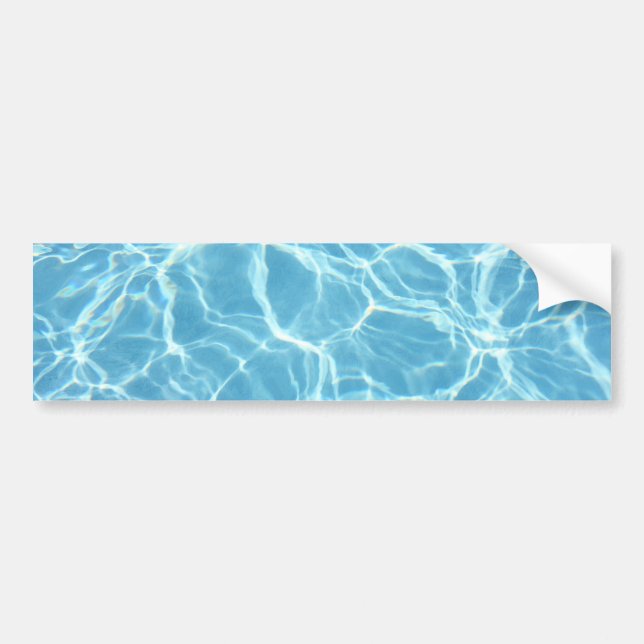 Sticker pare-chocs à eau de la piscine (Devant)