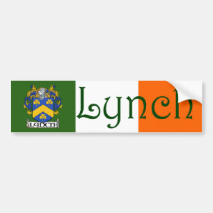 Sticker pare-chocs à lunette Lynch Coat of Arms