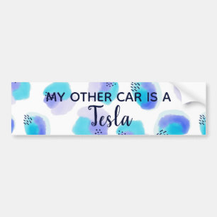 Sticker pare-chocs aquarelle