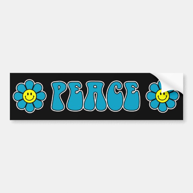 Sticker pare-chocs (bleu) (Devant)
