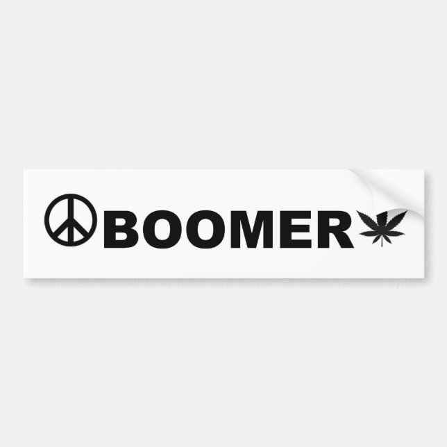 Sticker pare-chocs BOOMER (Devant)
