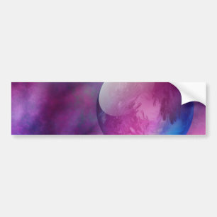 Sticker pare-chocs dans l'espace extra-atmosphériq