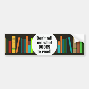 Sticker pare-chocs de conception de livres