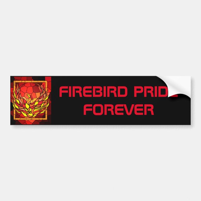 Sticker pare-chocs de la Pride Phoenixer (Devant)