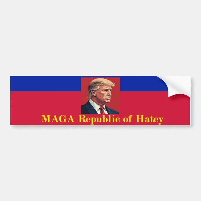Sticker pare-chocs de la République (Devant)