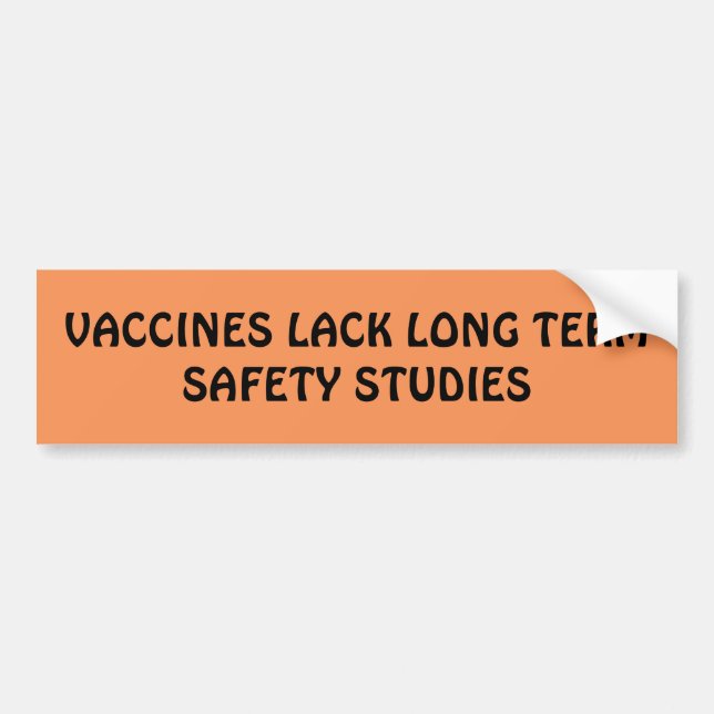 Sticker pare-chocs de vaccin (Devant)