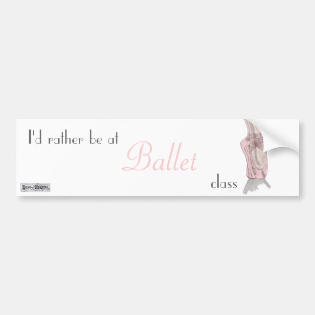 Sticker pare-chocs en pointe (Devant)