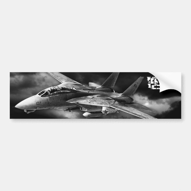 Sticker pare-chocs F-14 Tomcat (Devant)