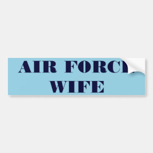 Sticker pare-chocs Femme de la Force aérienne