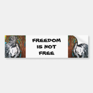 sticker pare-chocs FREEDOM