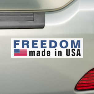 Sticker pare-chocs Freedom USA
