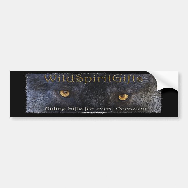 Sticker pare-chocs GRAY WILD SPIRIT DONS WILD (Devant)