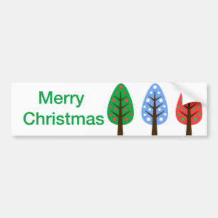 Sticker pare-chocs Joyeux Noël