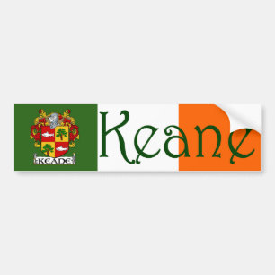 Sticker pare-chocs Keane Coat d'armoiries