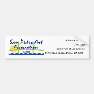 Sticker pare-chocs - Logo et emplacement de SPAA